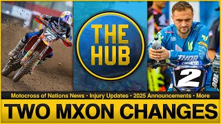 Two MXoN Changes • 2025 Contracts • Injuries  Motocross Latest [upl. by Tarton]