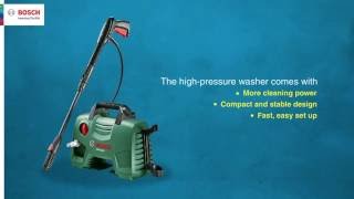 AQT 3311Bosch Home and Car High Pressure Washer [upl. by Kiele]