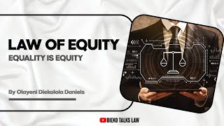 LAW OF EQUITY MAXIM EIGHT  EQUALITY IS EQUITY [upl. by Lledniuq]