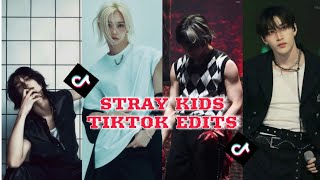 STRAY KIDS NEW TIKTOK EDITS COMPILATIONKPOP TIKTOK❤‍🔥❤‍🔥 [upl. by Josiah997]