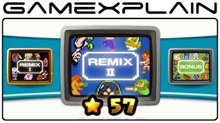 NES Remix 2 All Remix amp Bonus Stages Wii U [upl. by Amato]