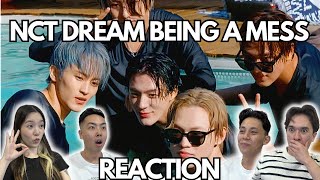 NCT Dreams 7llin trip being an iconic mess REACTION [upl. by Freud]