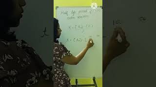 Half life period of zero order reaction neet cbseboardchemistry cbse12chemistry [upl. by Ahsiekim]