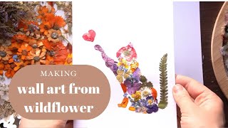 Stunning DIY Pressed Flower Cat Wall Art Inspirations [upl. by Wetzel325]