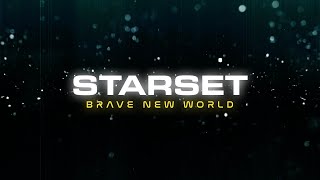 STARSET  Brave New World Lyrics Video [upl. by Suoivart]