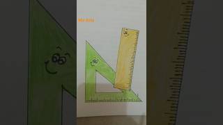 Easy way to draw a triangle 📐trending triangle art drawing craft shorts [upl. by Neeka839]