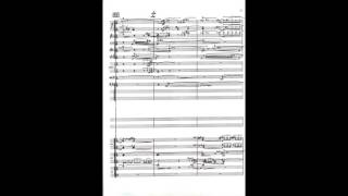 Giacinto Scelsi  Anahit w score for violin and orchestra 1965 [upl. by Enier508]