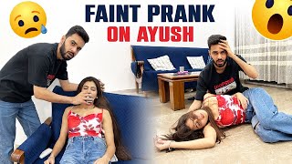 Faint Prank On Ayushyadav  Diksha Pawar [upl. by Karena44]