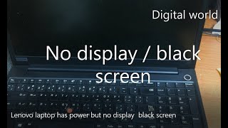 Laptop power on but No display  black screen  BIOS reset Any Laptop Easy Method [upl. by Germain]