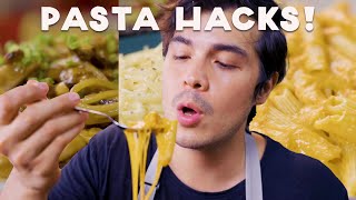 Best Restaurant Pasta Recipe Hacks Charlie Chan Truffle Cream and Penne Telefono [upl. by Yssep]