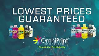 Guaranteed Lowest Prices on all Inks Pretreatment and Cleaners [upl. by Kciwdahc325]