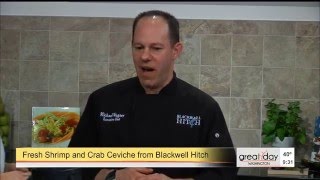 Blackwall Hitch Alexandria Chef on Great Day Washington WUSA 9 [upl. by Sesom]