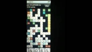 One Of The Best Wordfeud Words Ever [upl. by Iddo]