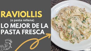 Recetas italianas raviolis caseros 🍝  Skullkitchen [upl. by Anastasia]