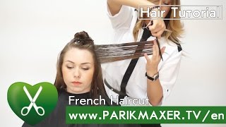 French Haircut parikmaxer tv english version [upl. by Terces]