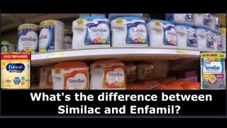 Whats the difference between Similac and Enfamil [upl. by Nilam]