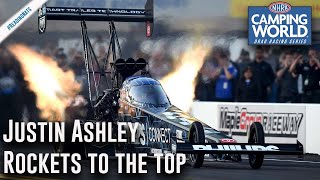 Justin Ashley rockets to the top at Maple Grove Raceway [upl. by Ahsened589]