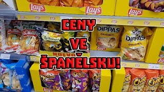 JE ŠPANĚLSKO DRAHÉ Návštěva supermarketu [upl. by Yrek]