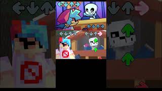 UNDERTALE X FNF But in Minecraft FANMADE [upl. by Neo]