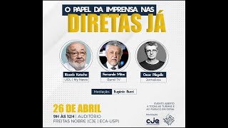 O papel da imprensa nas Diretas já [upl. by Ahsiryt]