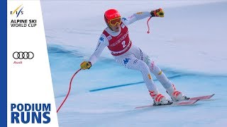 Christof Innerhofer  Mens Downhill  Bormio  2nd place  FIS Alpine [upl. by Neerhtak]