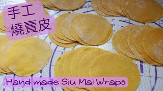 【英該Dim做】燒賣皮  Siu Mai Wraps  魚肉燒賣  手工燒賣皮  Siu Mai  hand made [upl. by Astred]