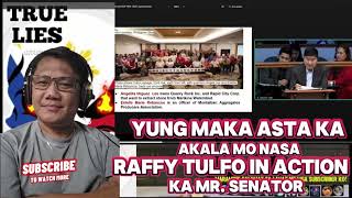 MAKA ASTA PARANG NASA RAFFY TULFO IN ACTION SYA politics vpsara duterte viralvideo trueline [upl. by Siddra310]