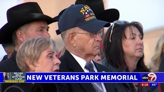 New Veterans Park Memorial and Gala [upl. by Leinaj]