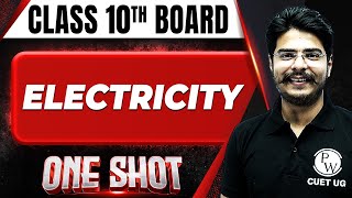 ELECTRICITY in 1 Shot FULL CHAPTER COVERAGE ConceptsPYQs  Class 10th Boards [upl. by Drarrej]