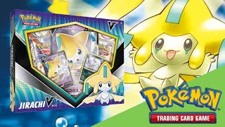 Pokémon TCG Jirachi V box opening [upl. by Aihseuqal821]