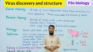 Viruses Discovery and Structure  Class 11 [upl. by Crellen]