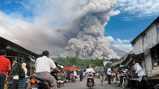 Mount Kanlaon Erupts Thousands Forced to Evacuate in the Philippines [upl. by Nallaf]