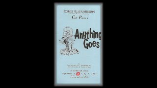 quotAnything Goesquot 4K 09061991 Hicksville Village Players [upl. by Soracco]