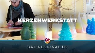 Kerzen selber gießen in der Kerzenwerkstatt in Neumünster [upl. by Eniladam731]