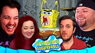 We Watched Spongebob Season 3 Episode 13 amp 14 For The FIRST TIME Group REACTION [upl. by Bluefarb]