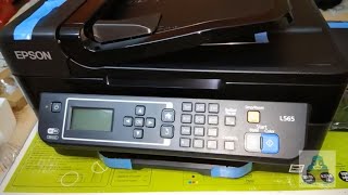 EPSON L565 Printer Unboxing amp Specifications  Multifunctional Inkjet Color Printer [upl. by Eiboh16]