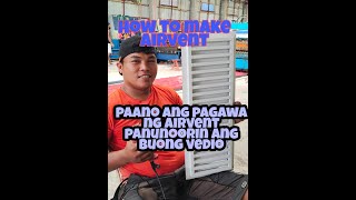 Paypa vlog 92 HOW TO MAKE AIR VENTILATION [upl. by Brunn175]