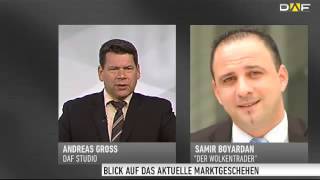 Samirs Marktcheck DAX  quotAuf beiden Seiten sind 500 Punkte drinquot [upl. by Nhaj564]