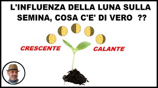 LINFLUENZA DELLA LUNA SULLE SEMINE cosa cè di vero [upl. by Avah]