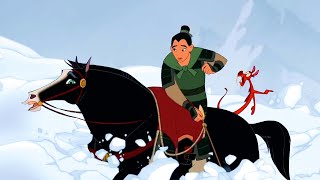 MULAN Clip  quotAvalanchequot 1998 Disney [upl. by Alvinia]