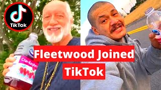 Mick Fleetwood joins TikTok to recreate viral longboard and Dreams video [upl. by Buote]