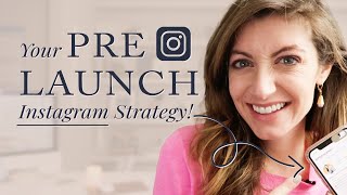 Setting Up Your PreLaunch Strategy On INSTAGRAM 📲 [upl. by Irrabaj397]