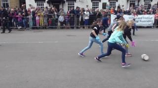 STILTON CHEESE ROLLING 2017  The Junior Final [upl. by Zaob830]