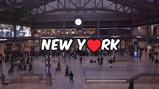 4K New York City Tour Penn Station Moynihan Hall Manhattan [upl. by Mackler]