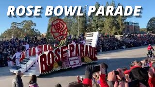 Rose Bowl Parade and Flower Floats [upl. by Avad672]