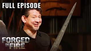 Forged in Fire Double Damascus Knives Cut Through ANYTHING S9 E6  Full Episode [upl. by Arik]