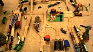 Thomas Wooden Railway Layout  Season 3 Layout 2008 [upl. by Eenalem724]