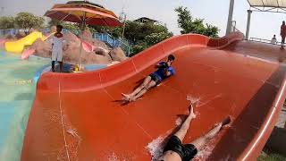 ALL WATER SLIDES at WORLDS OF WONDER WATER PARK NEW 2019 MAY wow water park noida DELHI NCR [upl. by Issak]