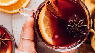 Tart Cherry Mulled quotWinequot 2 Ways  Minimalist Baker Recipes [upl. by Oad]