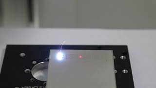 50W 100W laser marking machine for depth and cutting gold silver [upl. by Kenimod]